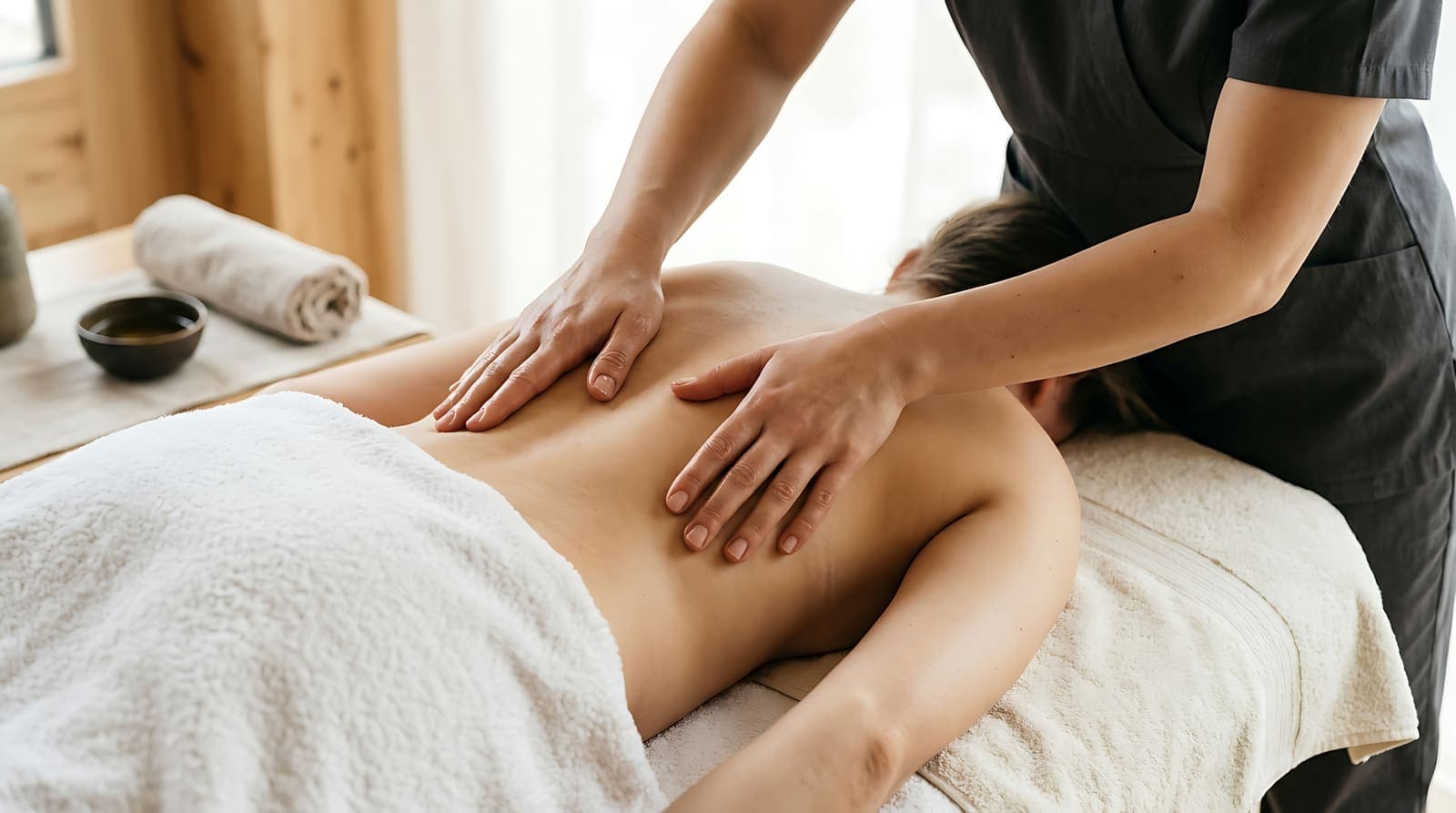 A calm, candlelit massage at RISE